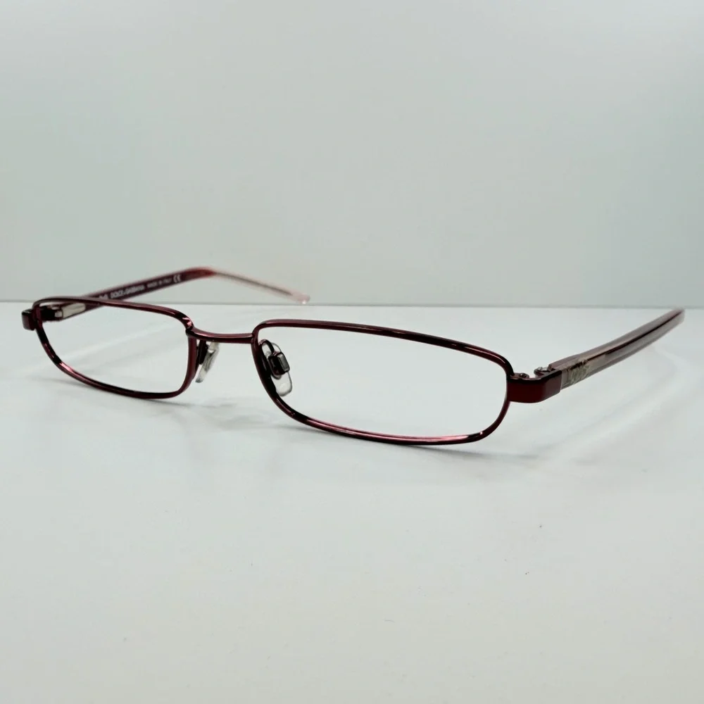 READ- DOLCE & GABBANA D&G 4153 J82 Full Rim Red EYEGLASSES FRAMES ONLY 51-16-130